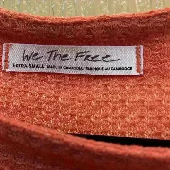 We the Free waffle top - Picture 4 of 7